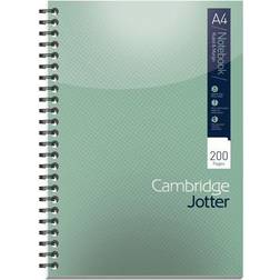 Cambridge Ruled Margin Wirebound Jotter Notebook 200 Pages A4 Pack of