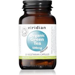 Viridian Nutrition Organic Green Tea 500mg 30 Capsules