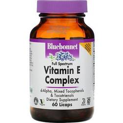 Bluebonnet Nutrition Vitamin E Complex, 60 Licaps 60 pcs