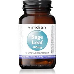 Viridian Nutrition Sage Extract 600mg 30 Capsules 30 pcs