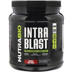 NutraBio Intra Blast Tropical Fruit Punch 30 Servings During Workout