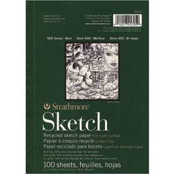 Strathmore Sketch Spiral Paper Pad 5.5"X8.5"-100 Sheets