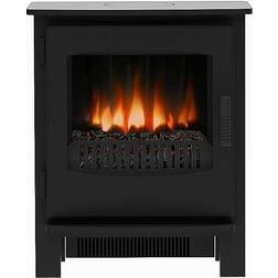 Be Modern Espire 15784 Coal Bed Electric Stove With Remote Control Matte Black