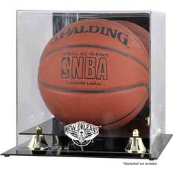 Fanatics New Orleans Pelicans Golden Classic Logo Basketball Display Case