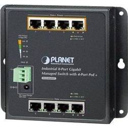 Planet WGS-804HPT IP30. IPv6/IPv4. 8-P