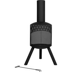 La Hacienda Santana Perforated Fireplace