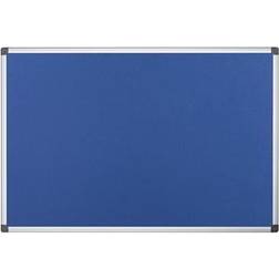 Bi-Office Maya Notice Board Blue Felt