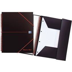 Black n' Red Wirebound Polypropylene Meeting Book 160 100104323