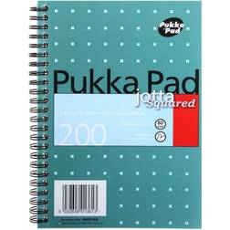 Pukka Pad Square Wirebound Metallic Jotta Notepad 200 Pages A5 (Pack of 1)