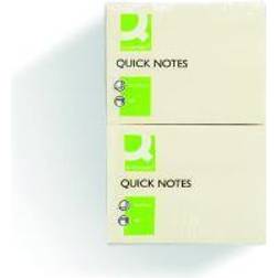 Q-CONNECT Quick Notes 76 x 102mm Yellow (Pack of 12) KF01410