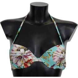 Dolce & Gabbana Women's Floral Print Beachwear Bikini Top