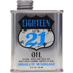 18.21 Man Made Beard, Hair and Skin Oil Absolute Mahoganany 60ml