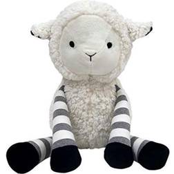 Lambs & Ivy little sheep white/gray plush lamb stuffed animal