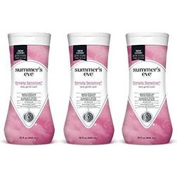 Summer's Eve Simply Sensitive Cleansing Wash 15 oz Each Pack of 3