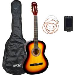 3rd Avenue 3/4 Size Classical Guitar Pack Sunburst