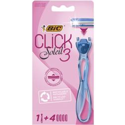 Bic Click Soleil 3 Razor &amp; Razor Blades 1 pcs 4 pcs