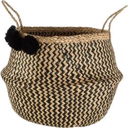 Premier Housewares Pom Pom Seagrass Basket