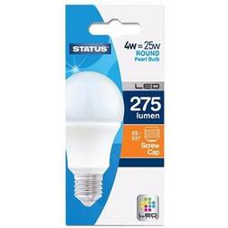 Status 4W LED Golf Ball Bulb Edison Screw