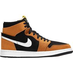 Nike Air Jordan 1 Zoom CMFT - Black/White/Monarch/Opti Yellow