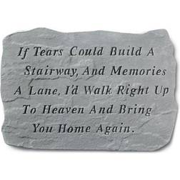 Kay Berry- Inc. 64620 If Tears Could Build A Stairway And Memories A Lane Memorial 18.5 Inches x 12.25 Inches Figurine