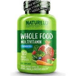 Naturelo Whole Food Multivitamin for Men 50 120 Vegetarian Capsules 120 pcs