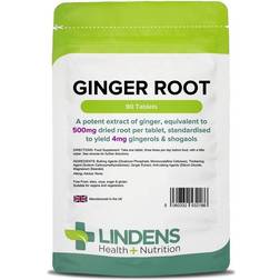 Lindens Ginger Root 500Mg Tablets 90 90 pcs