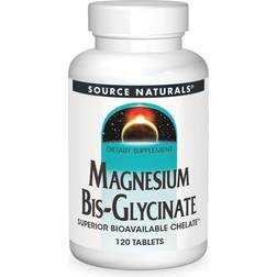 Source Naturals Magnesium Bis-Glycinate 120 Tablets 120 Tablets 120 pcs