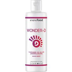 Codeage Nanofood Liposomal Wonder-D Plant-Based D3 K2 B12 Mixed Berry 7.6 fl oz