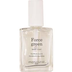 Manucurist Force Green Base Coat Ardens Nourishes 15ml