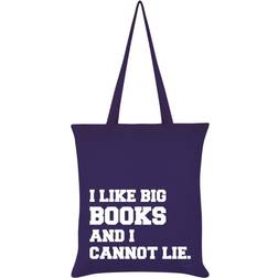 Grindstore I Like Big Books And I Cannot Lie Tote Bag