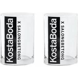 Kosta Boda Salong Betong Shot Glass 6cl 2pcs