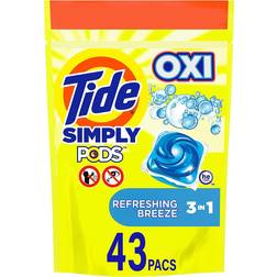 Tide Simply Pods Oxi Laundry Detergent Soap 43pcs