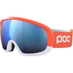 POC Fovea Mid Clarity Comp + - Fluorescent Orange/Hydrogen White/Spektris Blue