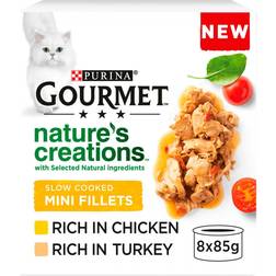 Gourmet Natures Creations Chicken Turkey Cat Food 8