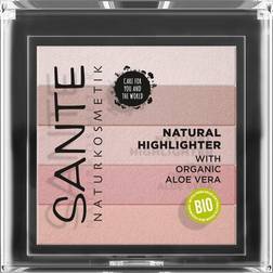 SANTE Naturkosmetik Complexion Highlighter Natural Highlighter No. 02 Rose 7 g