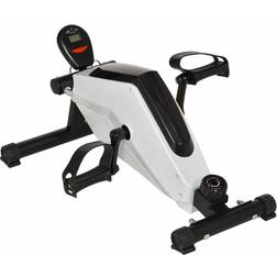 Homcom Portable Mini Exercise Bike White