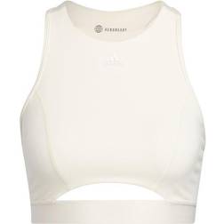 Adidas CoreFlow Medium Support Bra - Wonder White