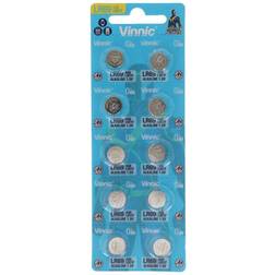 Vinnic Alkaline speciality battery Vinnic G6 AG6 LR920 LR69 blister of 10 pieces