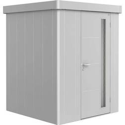 Biohort Neo 1A Metal Garden Shed In Standard Door Metallic (Building Area )