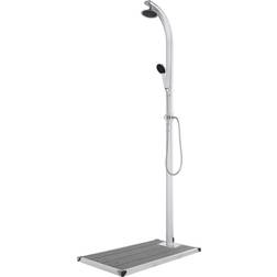 vidaXL Garden Shower Grey