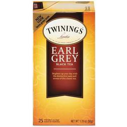 Twinings of London Earl Grey Tea Bags, 25/Box TNA51728 Quill