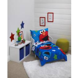 Sesame Street Buds Elmo/Cookie Monster 4 Bed