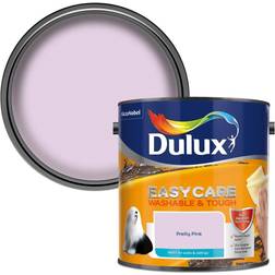 Dulux Valentine Easycare Washable Tough Wall Paint, Ceiling Paint Pink 2.5L