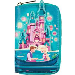 Loungefly Disney Tangled Princess Castle Zip Around Wallet