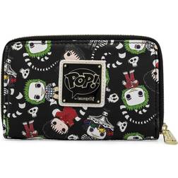 Loungefly Beetlejuice AOP Ziparound Wallet - instock