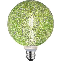 Paulmann E27 LED globe 5 W Miracle Mosaic, green