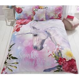 MCU Unicorn Sparkle and Shine Bed Set 53.1x78.7"