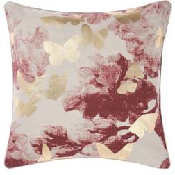 Linen House Floriane Poly Cushion Complete Decoration Pillows Pink