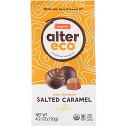 Alter Eco Organic Caramel Truffles Dark Chocolate 10 Wrapped Truffles