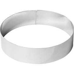 De Buyer Stainless Steel Mousse Pastry Ring 24 cm